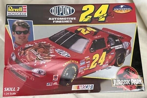 1997 Revell/Monogram JEFF GORDON #24 JURASSIC PARK Chevy Monte Carlo Model Kit - Picture 1 of 6