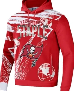 Sudadera con Capucha Tampa Bay BUCCANEERS NFL x Estampado Completo Talla 2XL  - Imagen 1 de 2