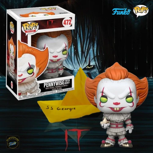 Figura Funko Pop Pennywise (with Boat) 472 Chase N (po106619)