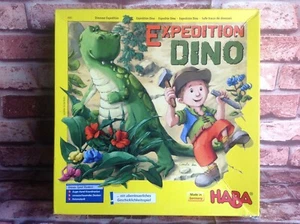 EXPEDITION DINO HABA GAME - Made in Germany ORIGINAL BOARD DINOSAUR FIND GAME - Picture 1 of 8
