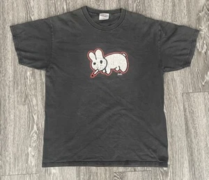 Vintage Frank Kozik Smoking Bunny Rabbit Posterpop Men’s - Medium - Read - Picture 1 of 8
