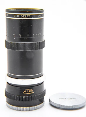 (57) ALPA Old Delft Alefar 180/4.5 BM lens w/caps clear glass pristine condition - Image 1 of 4