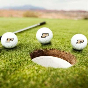 Bolas de golf Purdue Boilermakers - juego de 3 - Imagen 1 de 1