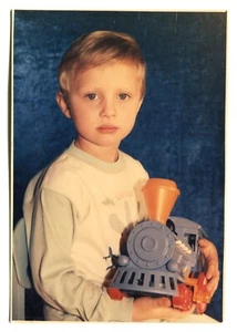 Handsome boy ussr portrait vtg photo - Picture 1 of 2