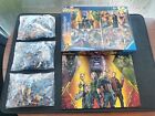 RAVENSBURGER- MARVEL AVENGERS - 4x100 PIECE JIGSAW PUZZLES COMPLETE - 3 UNOPENED