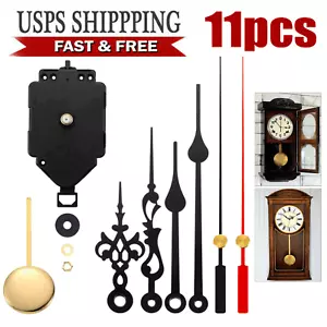 DIY Quartz Wall Clock Pendulum Swing Movement Mechanism Kit Chime Repair Parts - Picture 1 of 7