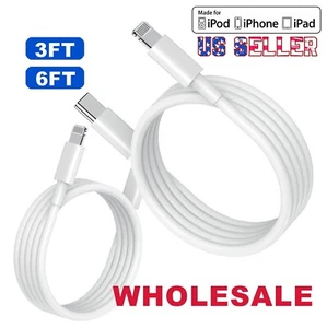 Wholesale 20W PD Fast Charging USB-C Charge Cable for iPhone 14 13 12 11 Pro Max - Picture 1 of 15