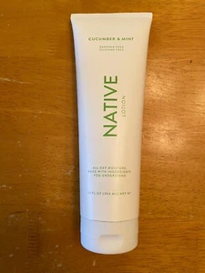 NEW Native Cucumber & Mint Body Lotion Paraben Silicone Free, 12 oz - Picture 1 of 2