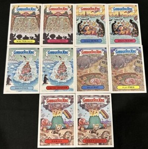 2021 Garbage Pail Kids GPK Goes On Vacation Famous Landmarks 10 Card Set+Wrapper
