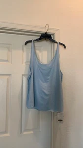 Fabletics Arya tank top size 2X Baby blue. Brand new - Picture 1 of 7