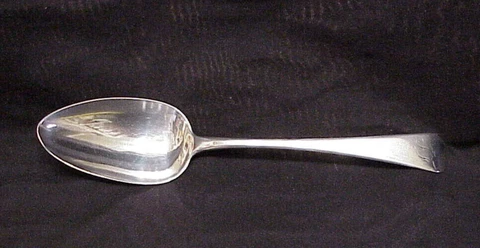 1808 Mary Sumner Georgian Sterling Silver Basting / Serving Spoon Hallmarked Cover