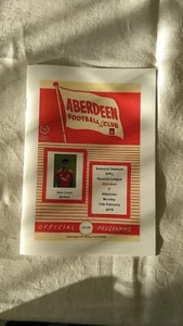 ABERDEEN V HIBERNIAN (HIBS) SPFL RESERVE LEAGUE 11/2/19 - Picture 1 of 1
