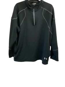 Under Armour Loose Coupe All Season 1/2 Zip Size 2XL- Black - Picture 1 of 7