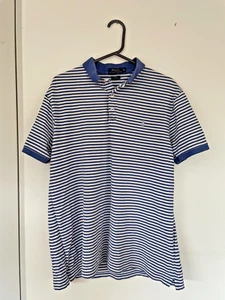 Fitted Striped Polo Shirt, STRIPED, POLO RALPH LAUREN - Picture 1 of 2