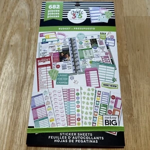 The Happy Planner Budget Stickers Book 682 Pieces - Picture 1 of 14
