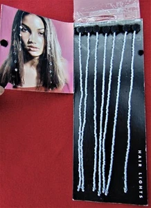 XHILARATION HAIR BEAD STRANDS ~ "HAIR LIGHTS" ~ 7" LONG SEAD BEADS ~ BRAND NEW - Picture 1 of 5
