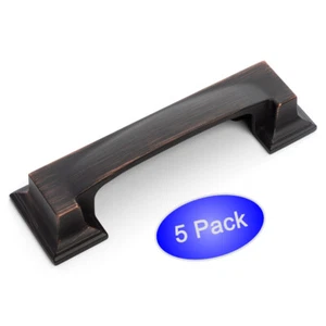 *5er Pack* Cosmas Bronze mit Ölschliff moderne Schrankgriffe #8103ORB - Bild 1 von 1