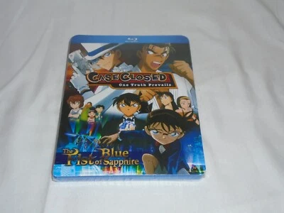 Case Closed - The Fist of Blue Sapphire Movie (Blu-ray, 2019) Anime - Image 1 of 4