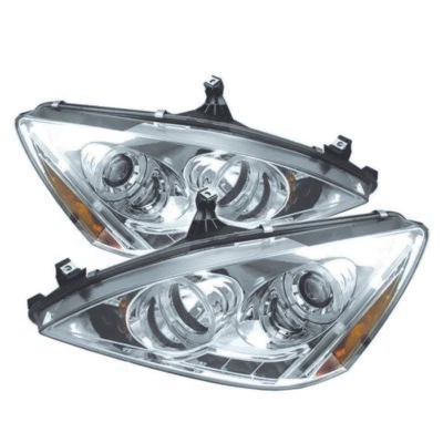 Spyder Projector Headlights LED Halo Chrome for 03-07 Honda Accord  - Image 1 of 3