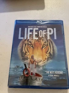 Life of Pi (Blu-ray, 2012, Widescreen) Ang Lee Brand New Factory Sealed - Picture 1 of 2