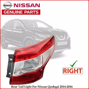 Fit Nissan Qashqai 2014-2016 Luce Posteriore LED Luce Posteriore Lato Destro - Foto 1 di 4
