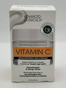 Advanced Clinicals Vitamin C Brightening Gel Cream 2 oz - Picture 1 of 2
