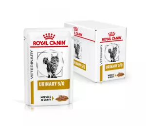 More details for royal canin vhn veterinary health urinary s/o pouches wet &amp; dry cats food 12x85g