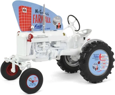 1/16 High Detail International Harvester Farmall Cub White Demonstrator Tractor - Image 1 of 4