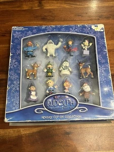 Rudolph La Renna dal Naso Rosso 12 Clip On Collezione Vacanze Memory Lane - Kmart - Foto 1 di 6