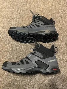 [8] Salomon Men's X Ultra 4 Mid Gore-Tex Wanderstiefel (413834) Grau Schwarz - Bild 1 von 6