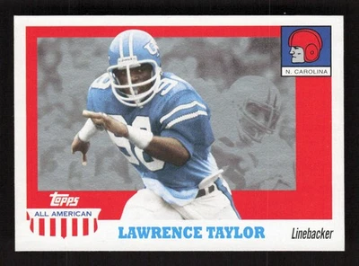 Lawrence Taylor 2005 Topps All American #17 North Carolina Tar Heels - Image 1 of 2