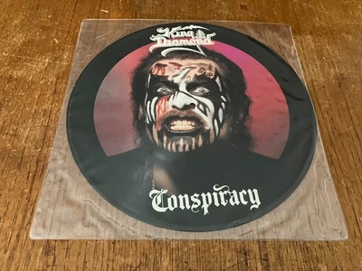 KING DIAMOND Conspiracy 12" Picture Disc Vinyl LP 1989 1st Press Mercyful Fate  - Image 1 of 2