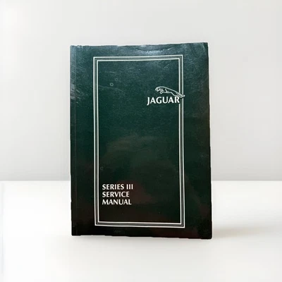 Jaguar XJ6 XJ12 1979-1992 OEM Manual de servicio Guía del motor Mantenimiento Hágalo usted mismo Foto 1 de 4