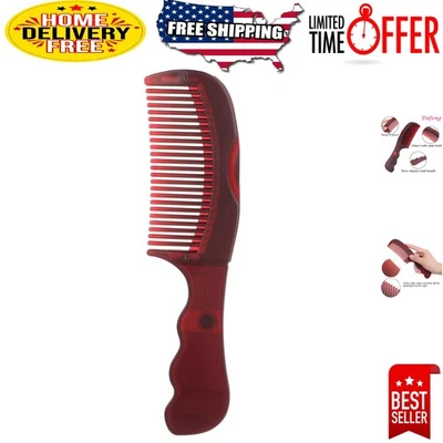 Pente suave para massagem no couro cabeludo e remoção de caspa – Ideal para todas as idades e tipos de cabelo - Imagem 1 de 4