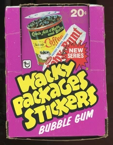 1979 Topps Wacky Packages Non-Sports Stickers 2nd Series Empty Box - Picture 1 of 7