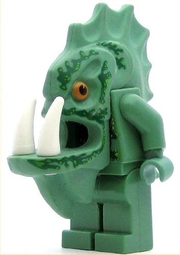 LEGO Atlantis Minifigure Barracuda Warrior (Genuine) - Image 1 of 1