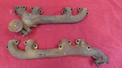 401 425 Buick Nailhead Exhaust Manifolds B1348347-4, B1361860-2 Riviera Wildcat - Image 1 of 4