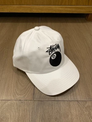 Gorra Stussy Stock 8 Ball Low Pro - Blanca Foto 1 de 4