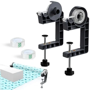 Tischplatte Geschenkverpackungswerkzeug mit Klebebandspender - 2er-Pack verstellbare Verpackung Pa... - Bild 1 von 8