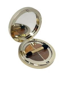 Clarins Ombre 4 Couleurs Eyeshadow Palette – 04 Brown Harmony 4.2 g / 0.1 oz - Picture 1 of 3