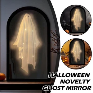 2025 Halloween Novelty Ghost Mirror,for Bedroom Kitchen and FireplaceDecors Best - Picture 1 of 9