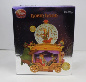 Vintage Disney Robin Hood 35th Anniversary Schneekugel Neu Open Box Beschreibung lesen - Bild 1 von 18