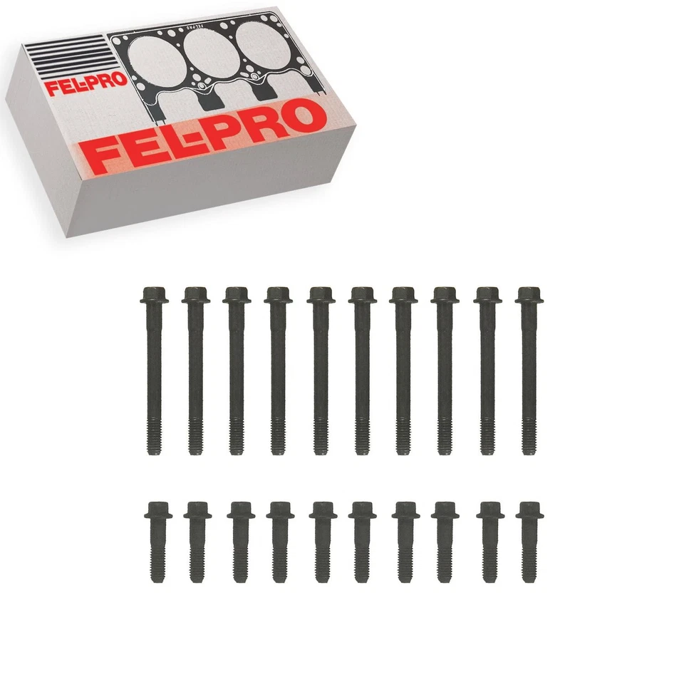 Fel-Pro Engine Cylinder Head Bolt Set For 1994-2002 Dodge Ram 3500 5.9L V8 - Image 1 of 1