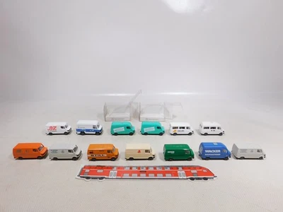 Wiking 1:87 H0 13x MB 207 D Still BZ Wacker Barg Bonn Ecc Mint #EG762-0,5 - Immagine 1 di 4