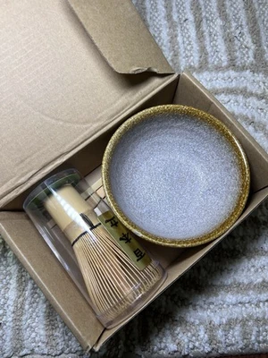 ¡Juego de batidor Matcha y 10 bolsitas de té de JAPÓN! Foto 1 de 2