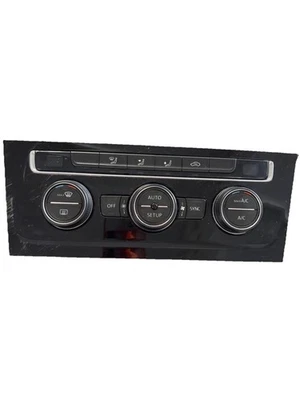 Vw Golf Mk7.5 Gti 2017-2020 Climate control unit gloss black 5G0907044T - Image 1 of 2