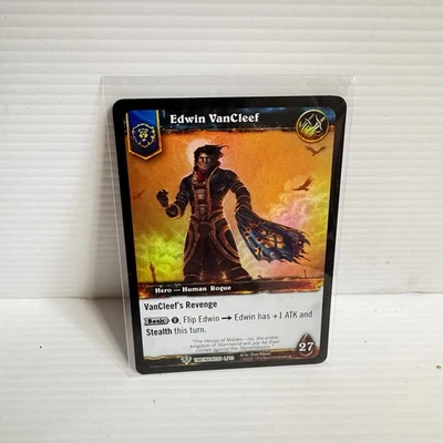 Edwin Vancleef Timewalkers Foil 4/30 TCG World Of Warcraft - Image 1 of 2