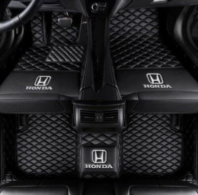 For Honda Car Floor Mats All Models Custom Waterproof Auto Carpets Rugs Liners - Image 1 of 4
