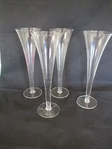 Lot of 13 Tapered Vases Restaurant / Catering / Wedding Decor 10" x 3" - Picture 1 of 3