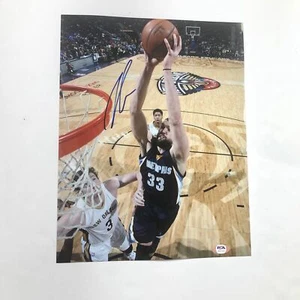 Marc Gasol Signed 11x14 Photo PSA/DNA Memphis Grizzlies Autographed Raptors - Picture 1 of 1